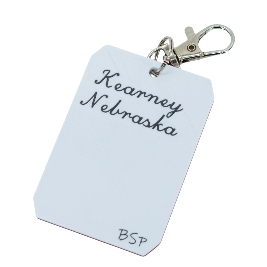 Sandhill Crane Keychain | Black Sheep Productions LLC