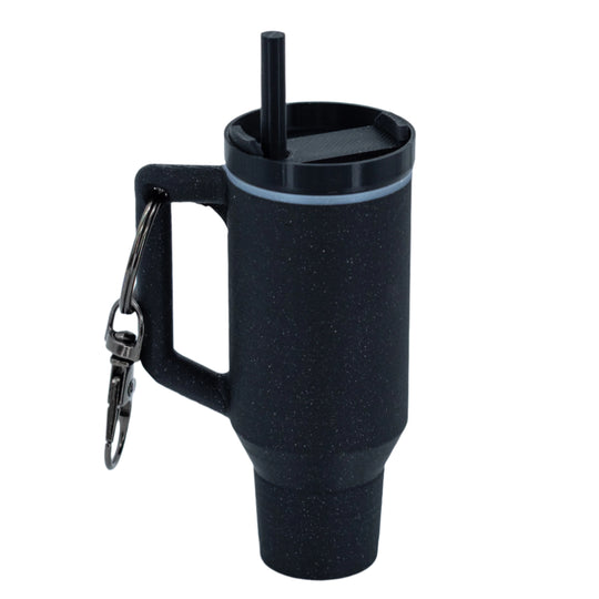 3D Printed Mini Tumbler Cup Key Chain & Chapstick Pouch | Multiple Colors | Black Sheep Productions LLC