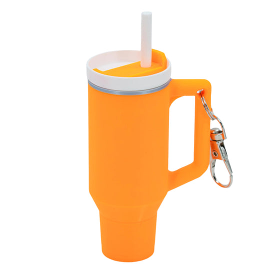 3D Printed Mini Tumbler Cup Key Chain & Chapstick Pouch | Multiple Colors | Black Sheep Productions LLC