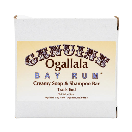 All In One Soap and Shampoo Bar | 4.5 oz. | Ogallala Bay Rum