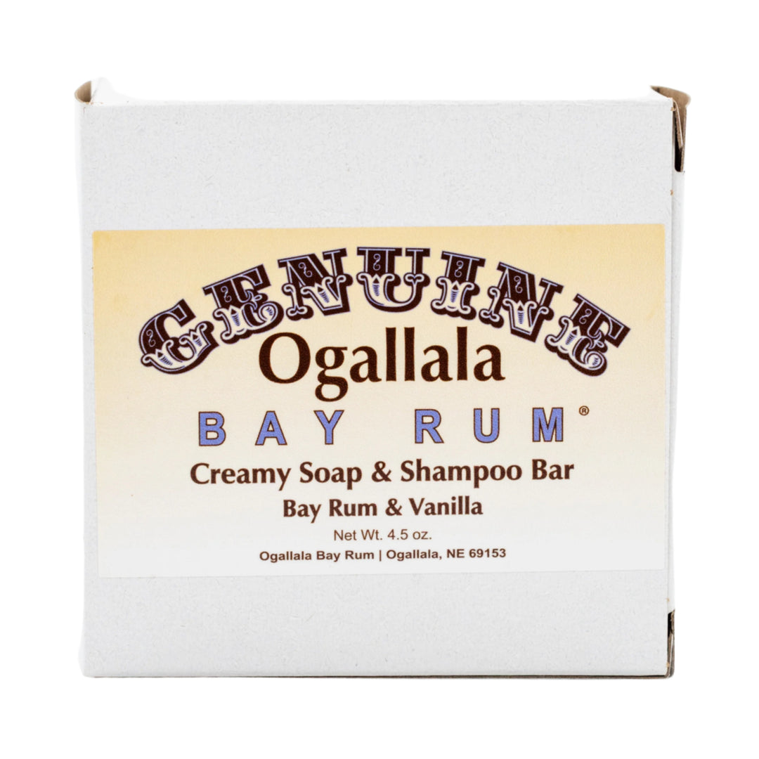 All In One Soap and Shampoo Bar | 4.5 oz. | Ogallala Bay Rum