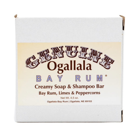 All In One Soap and Shampoo Bar | 4.5 oz. | Ogallala Bay Rum