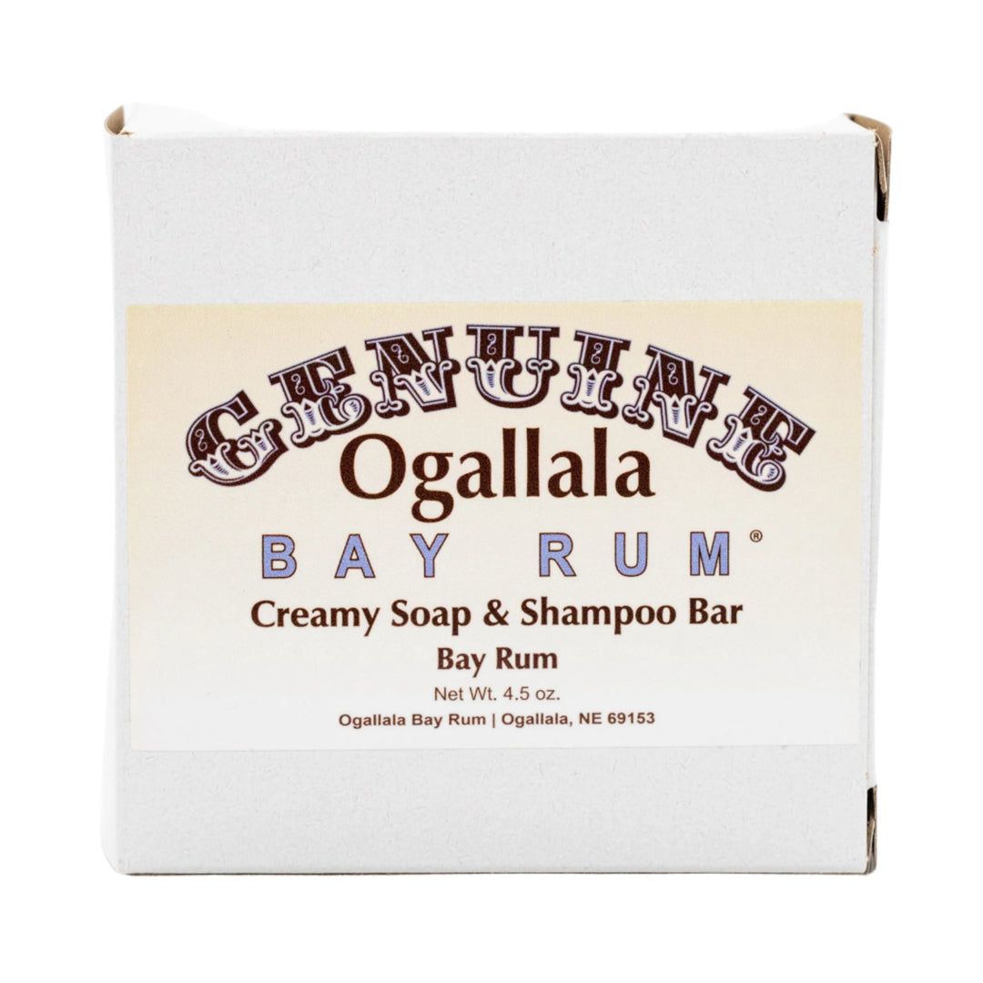 All In One Soap and Shampoo Bar | 4.5 oz. | Ogallala Bay Rum