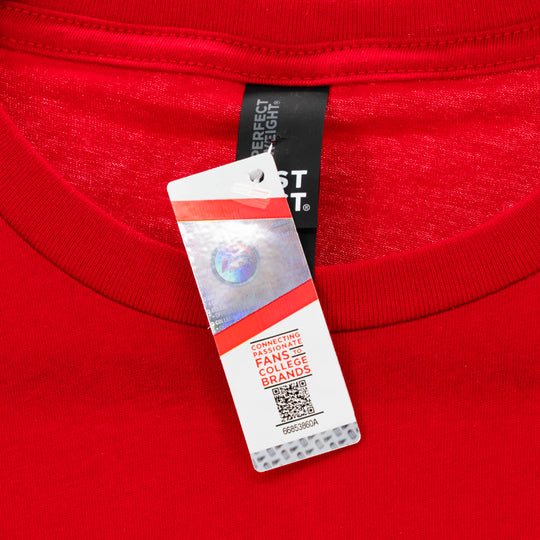 Nebraska Volleyball Unisex T-Shirt | Red | Multiple Sizes | Lou's Sporting Goods | 25N15DT104