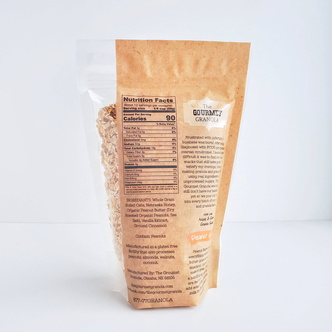 Peanut Butter Granola | The Gourmet Granola