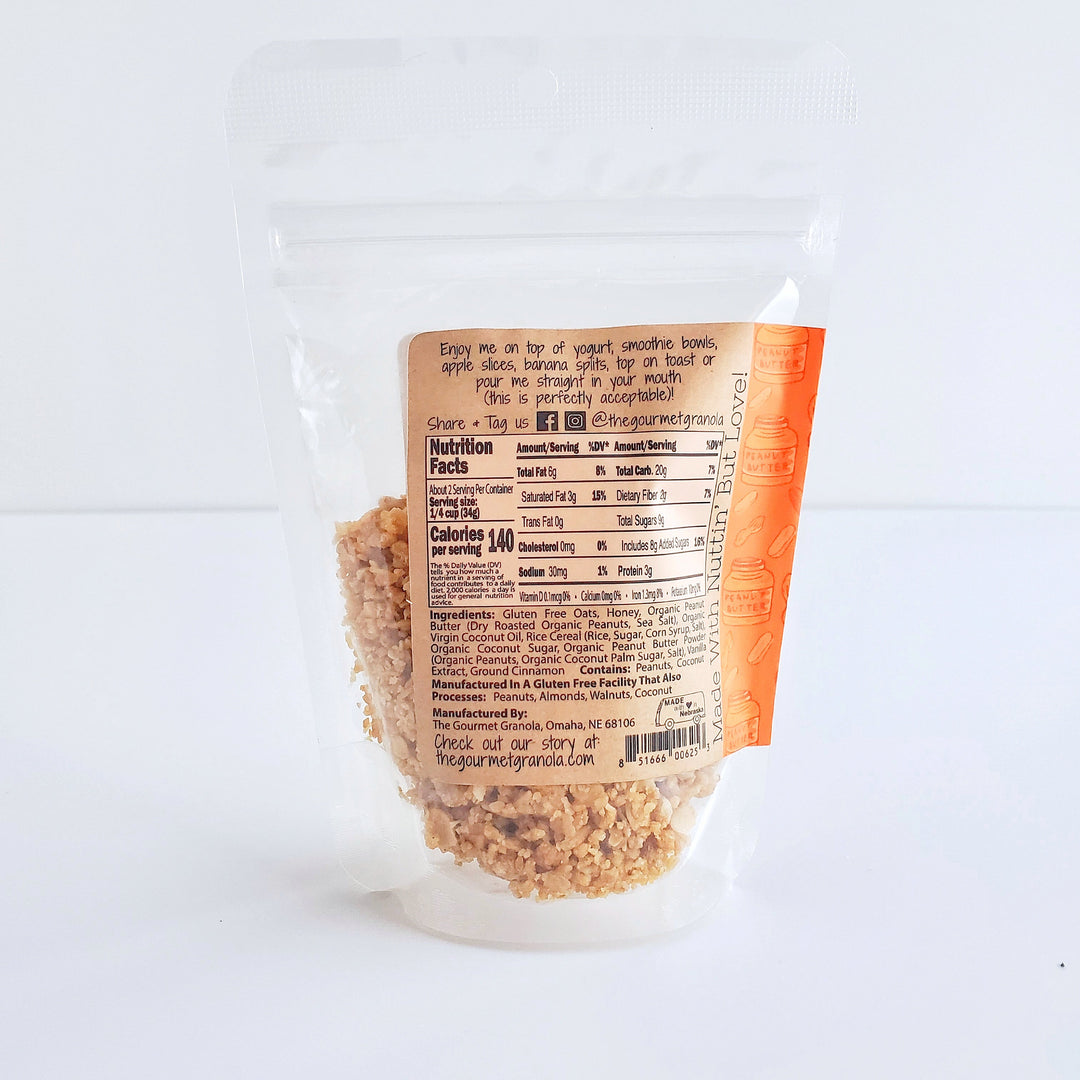 Peanut Butter Crumbles | The Gourmet Granola