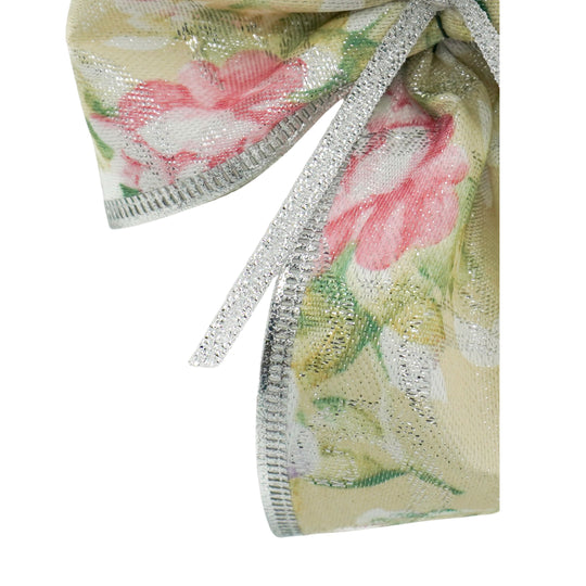 Angel Ribbon Ornament | Floral | Heirloom Treasures