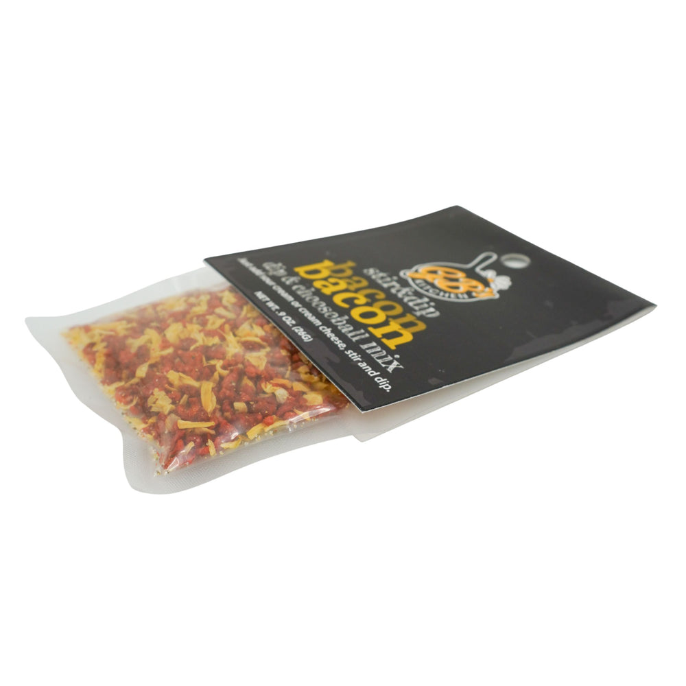 Packaged spice mix with brand logo on a white background