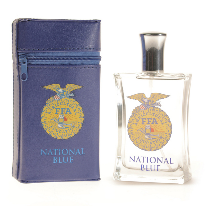 FFA National Blue Cologne | 3.4 fl. oz. | Shipping Included | Midwestern Made and Inspired | Fresh And Clean Scent | Crafted With High Quality Oils | Long-Lasting Scent