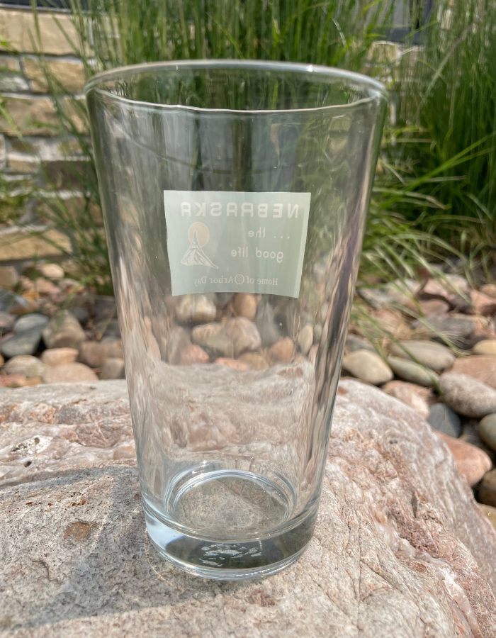 The Good Life Sign Pint Glass | Collector&