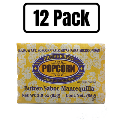 Savory Butter Flavored Microwave Popcorn | Good Source of Fiber | No Mess Theater Quality Popcorn  | Multipacks