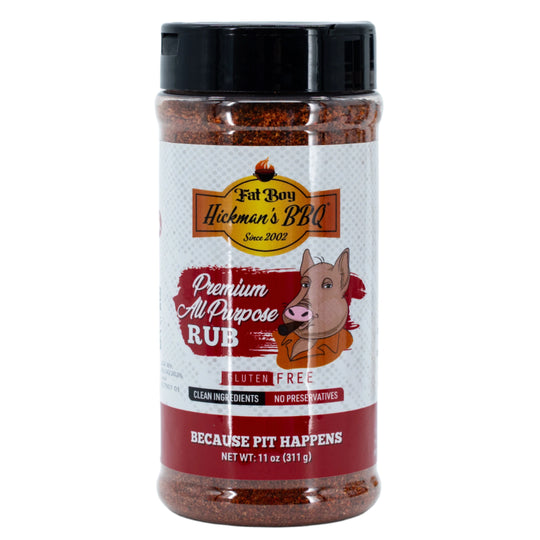Fat Boy Hickman's BBQ Seasoning Variety Pack | Top Sellers | Gluten Free | No Preservatives