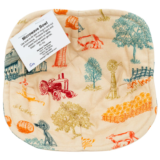 Small Microwave Bowl Mat | Various Designs | Heirloom Treasures