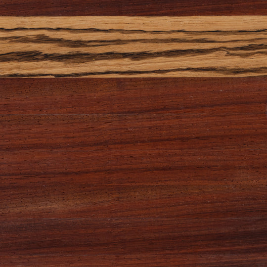 Cutting Board With Handle | Square | Light & Dark Wood Blend | Handcrafted