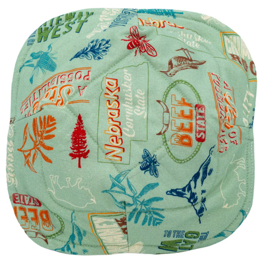 Small Microwave Bowl Mat | Various Designs | Heirloom Treasures