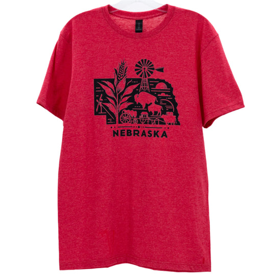 Nebraska Farmer/Rancher T-Shirt | Double Play Apparel & Engraving LLC