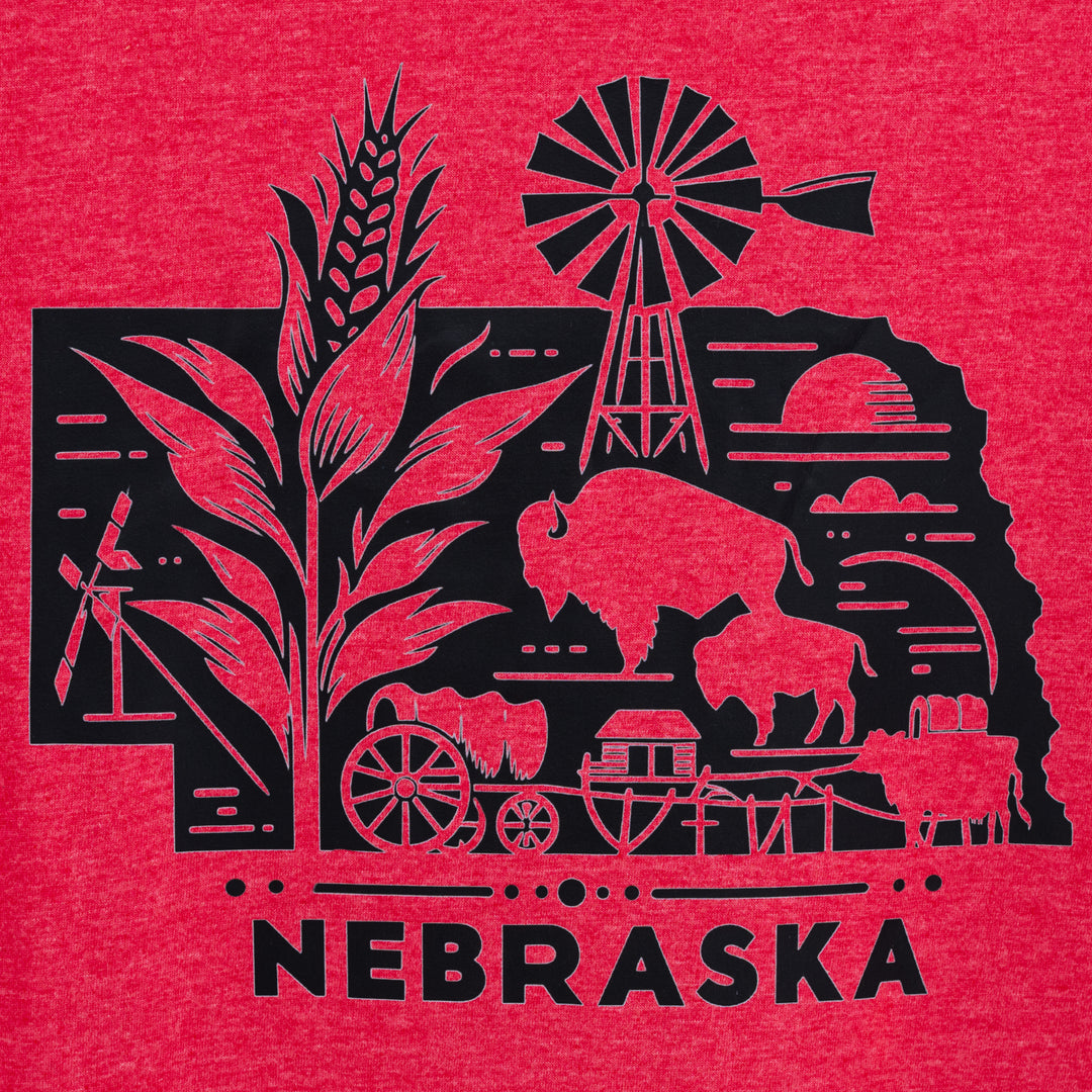 Nebraska Farmer/Rancher T-Shirt | Double Play Apparel & Engraving LLC