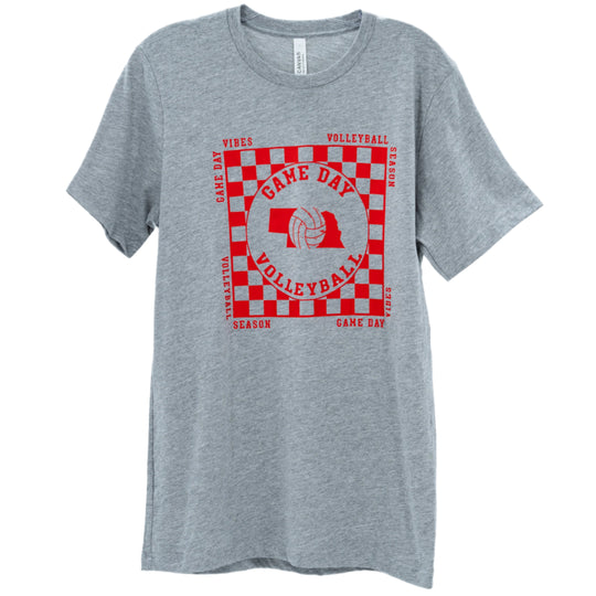 Nebraska Husker Volleyball T-Shirt | Double Play Apparel & Engraving LLC