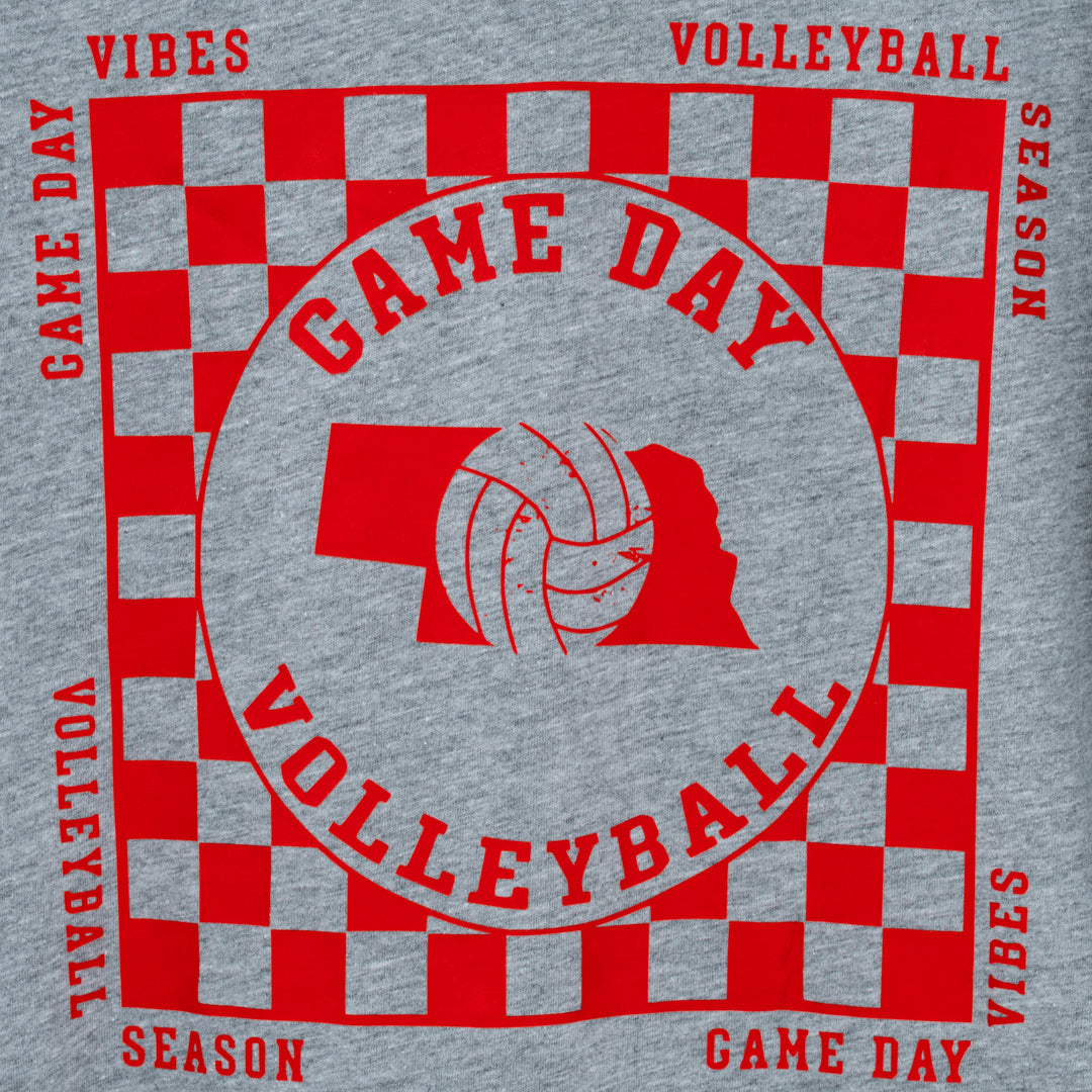 Nebraska Husker Volleyball T-Shirt | Double Play Apparel & Engraving LLC
