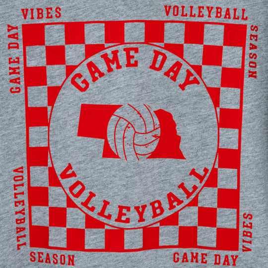 Nebraska Husker Volleyball T-Shirt | Double Play Apparel & Engraving LLC