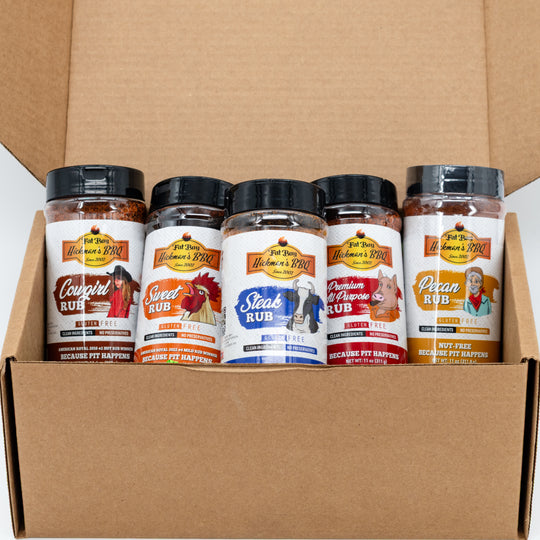 Fat Boy Hickman's BBQ Seasoning Variety Pack | Top Sellers | Gluten Free | No Preservatives