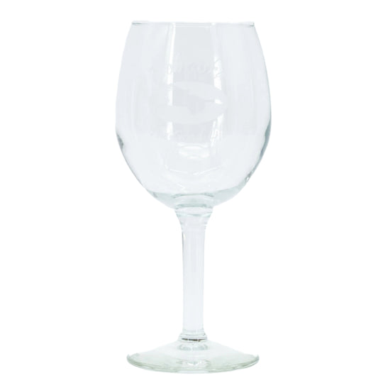 Sandhill Crane Engraved Wine Glass | 8.1 oz | RCK Creations and More