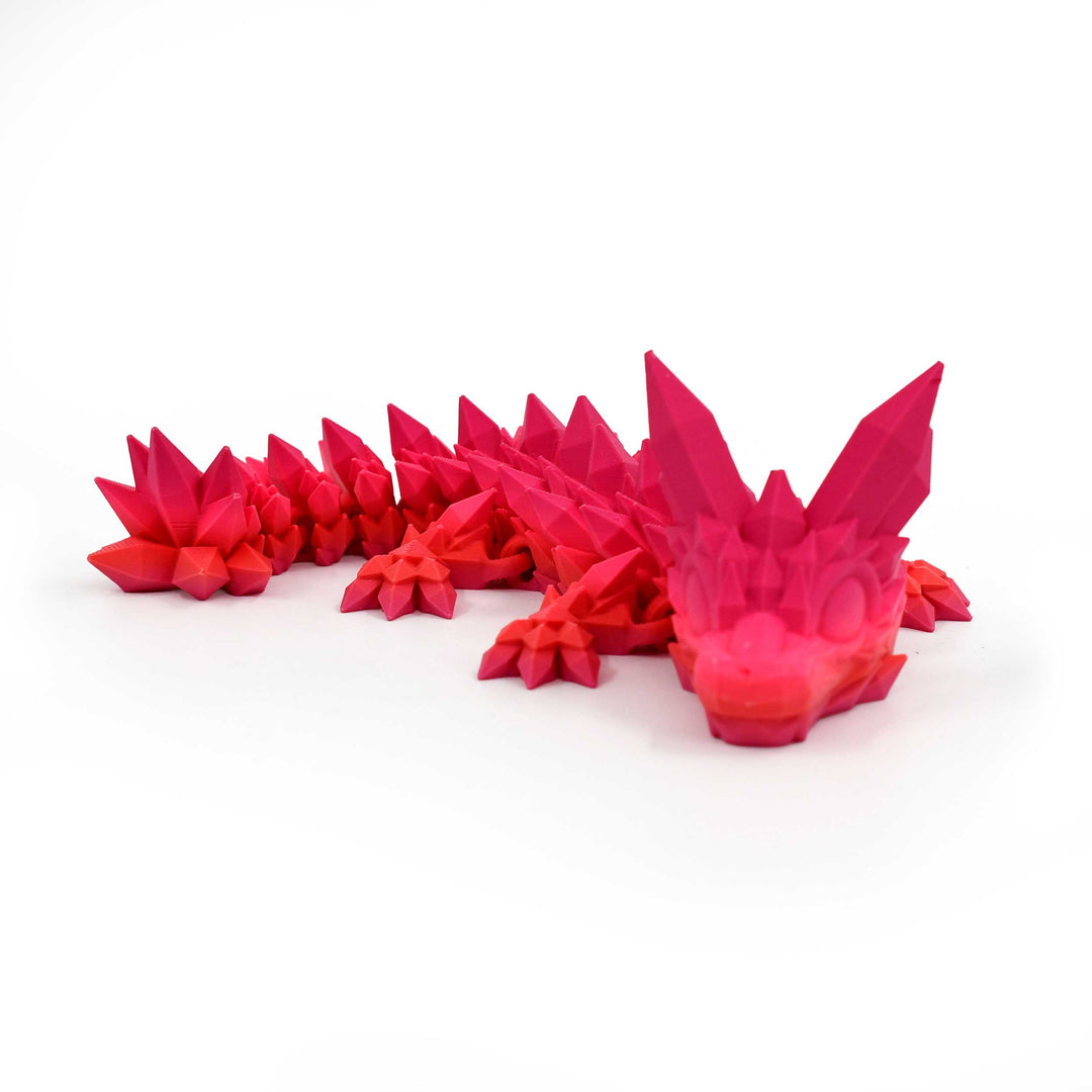 3D Printed Crystal Dragon | Multiple Colors | Black Sheep Products LLC