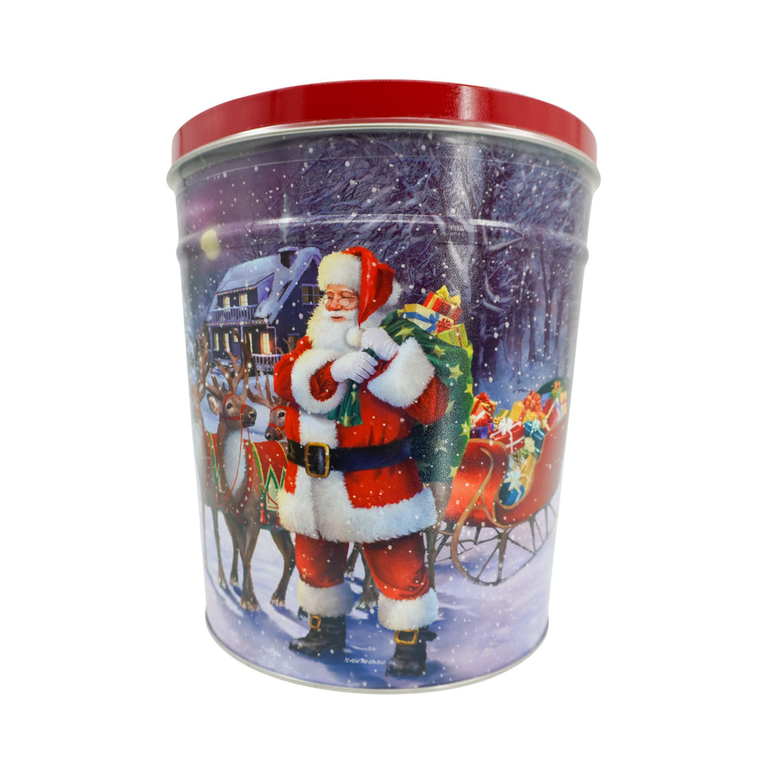 3 Flavor Popcorn Tin | Kettle, Cheddar & Caramel | Gold Dust Kettle Corn