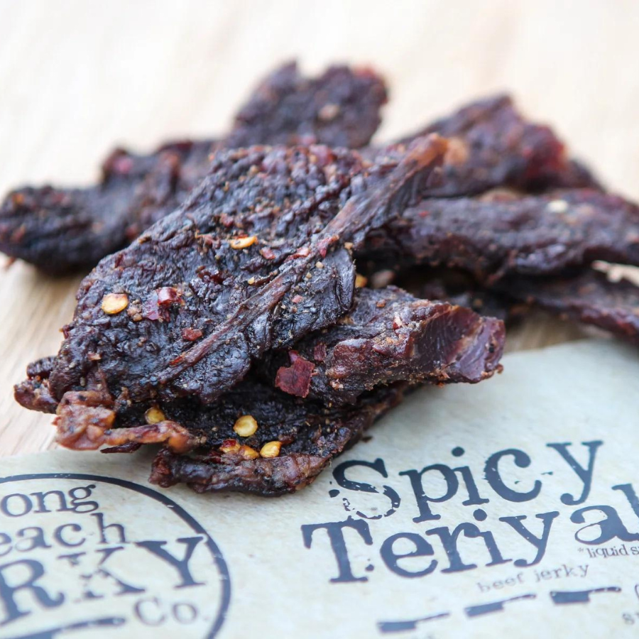 Beef Jerky | 2.5 oz. | Spicy Teriyaki Flavor | High Protein Snack | Bold and Savory | Nebraska Beef Jerky | Packed With Heat | Midwest Tradition | Made with REAL Beef