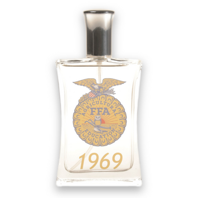 FFA 1969 Perfume | 3.4 fl. oz. |Women's Perfume | Shipping Included | Sliced Apple, Pear Nectar, Moonlit Pomegranta Notes | Dark Brown Sugar | Madagascar Vanilla | Nebraska Fundraising Perfume | 3.4 fl. oz.