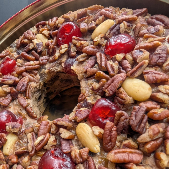 Grandma's Fruitcake in Holiday Tin | 3 lb | Beatrice Bakery