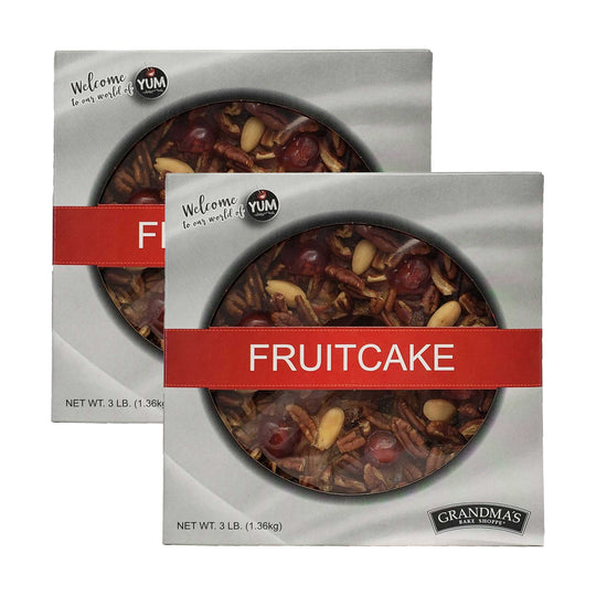 Fruitcake | Pack of 2 | 3 lb Ring | Beatrice Bakery