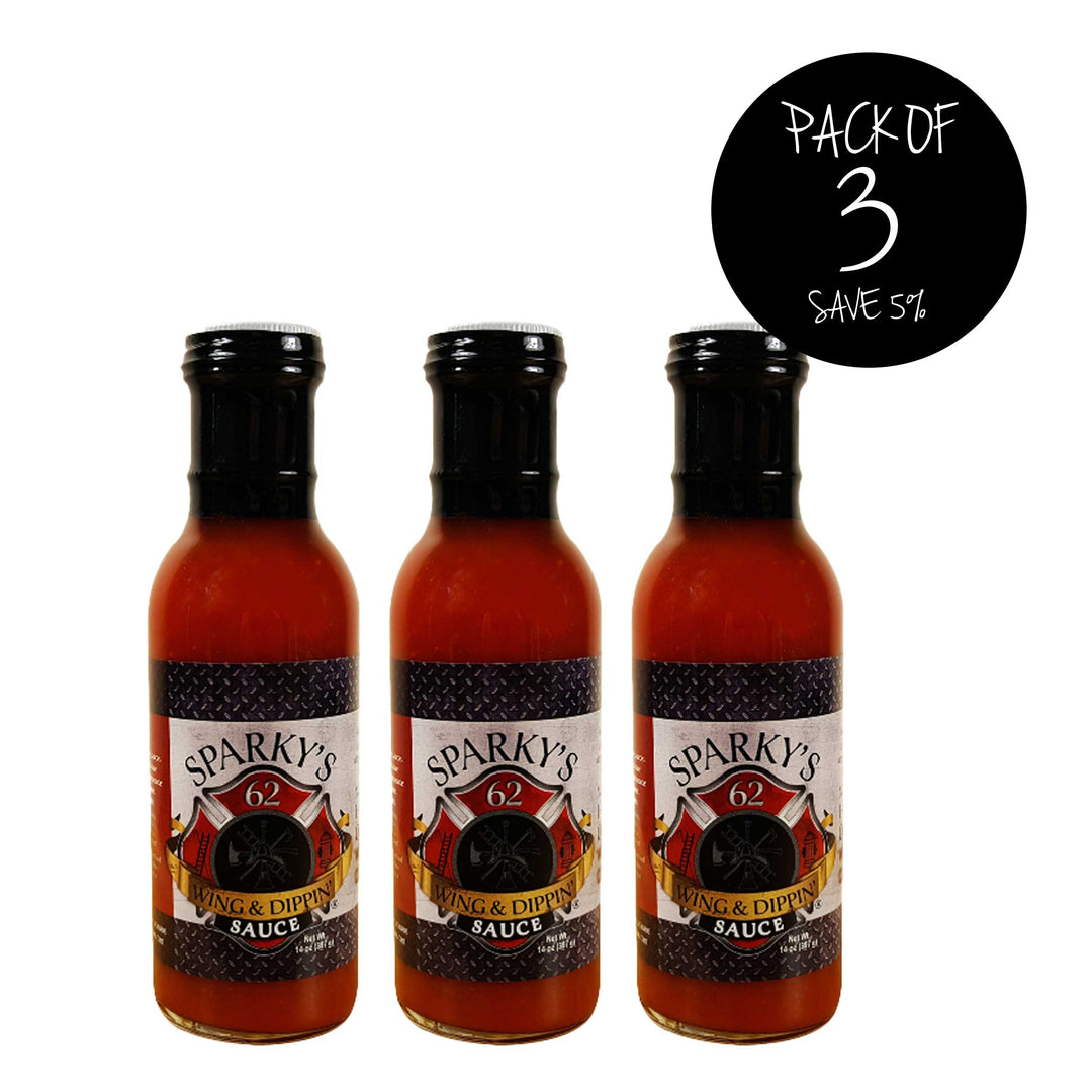 Sparky's MILD Wing & Dippin' Sauce | Pack of 3 | 14 oz. Bottle