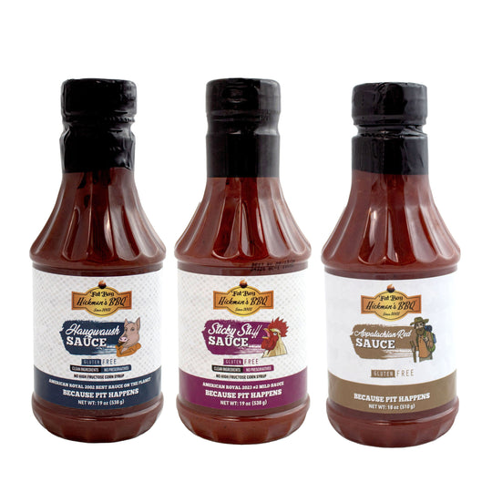 Fat Boy Sauce Sampler | Gluten Free | Hickman's Fat Boy BBQ