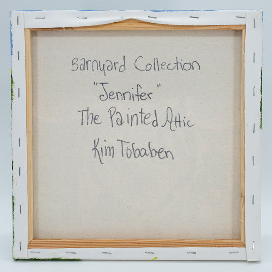 Jennifer The Sheep | 12 X 12 | Canvas Painting | The Painted Attic