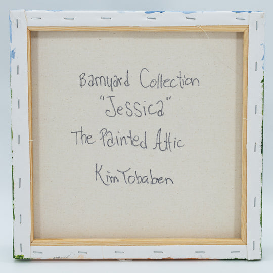 Jessica The Sheep | 12 X 12 | Canvas Painting | The Painted Attic