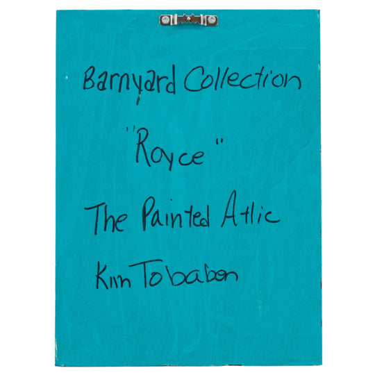 Royce The Donkey | 8 X 11 | Framed Painting | The Painted Attic