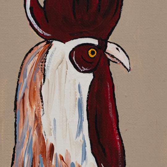 Joseph the Rooster | Easel Included | The Painted Attic