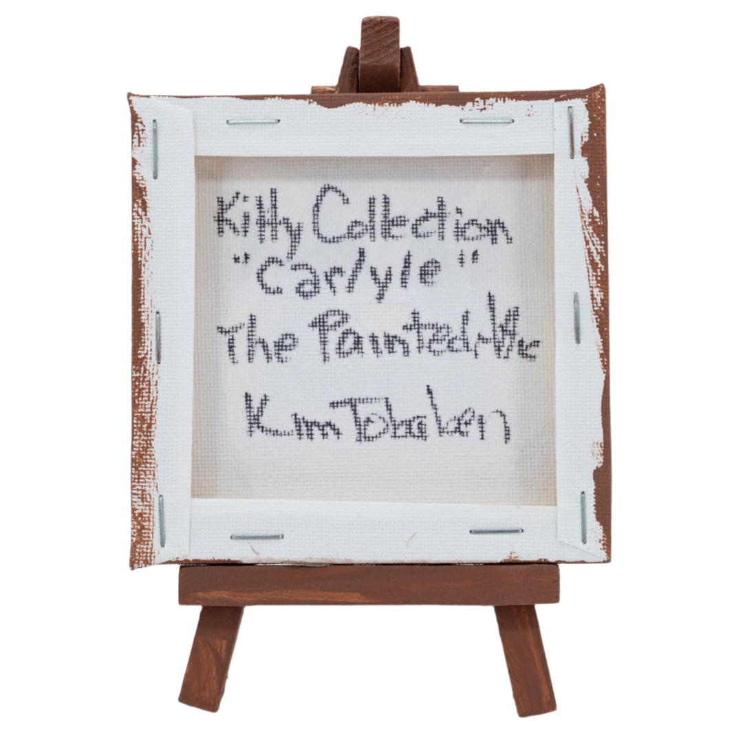 Carlyle the Cat | Easel Included | The Painted Attic