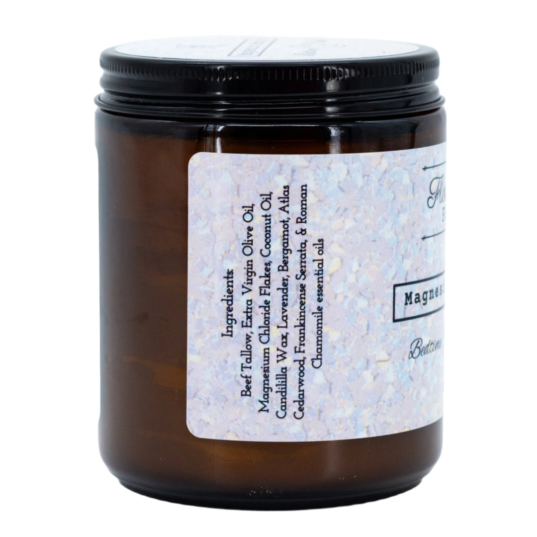 Magnesium Tallow Butter | Bedtime Blend | 8 oz | Flourishing Farms