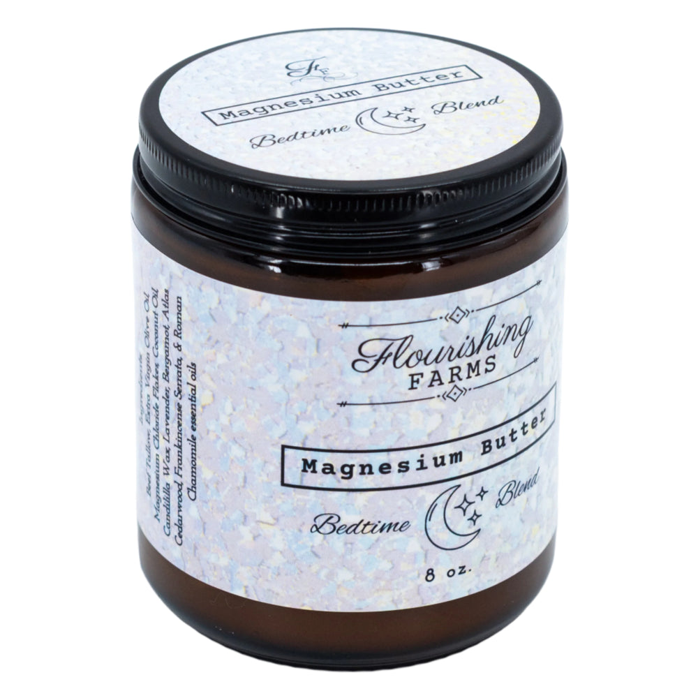 Magnesium Tallow Butter | Bedtime Blend | 8 oz | Flourishing Farms