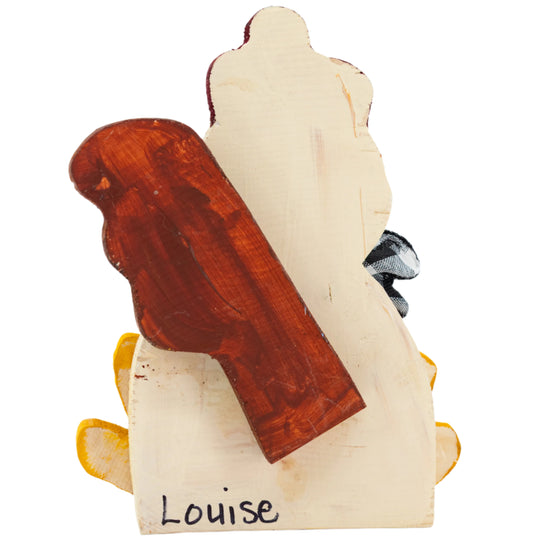 Hazel the Chicken | 8 X 5 | Rustic Wooden Decoration | The Painted Attic