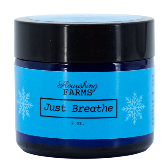 Just Breathe | Congestion and Tender Nose Cream | 2 oz | Flourishing Farms