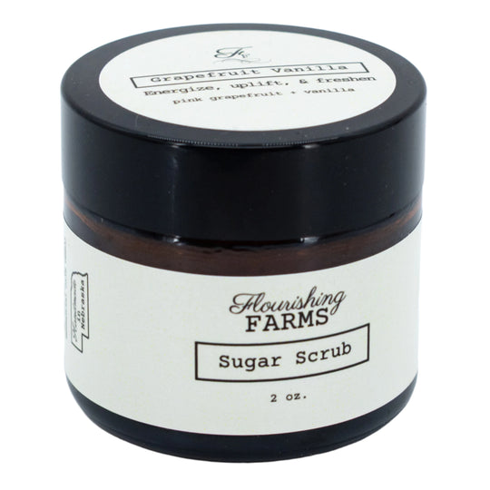 Tallow Sugar Scrub | Multiple Scents and Sizes | Flourishing Farms