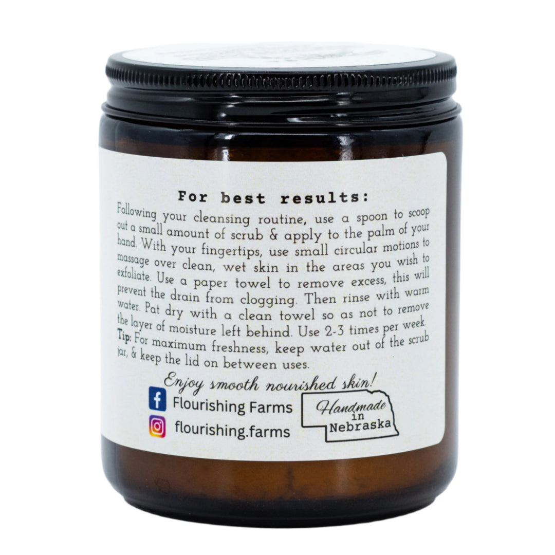 Tallow Sugar Scrub | Multiple Scents and Sizes | Flourishing Farms