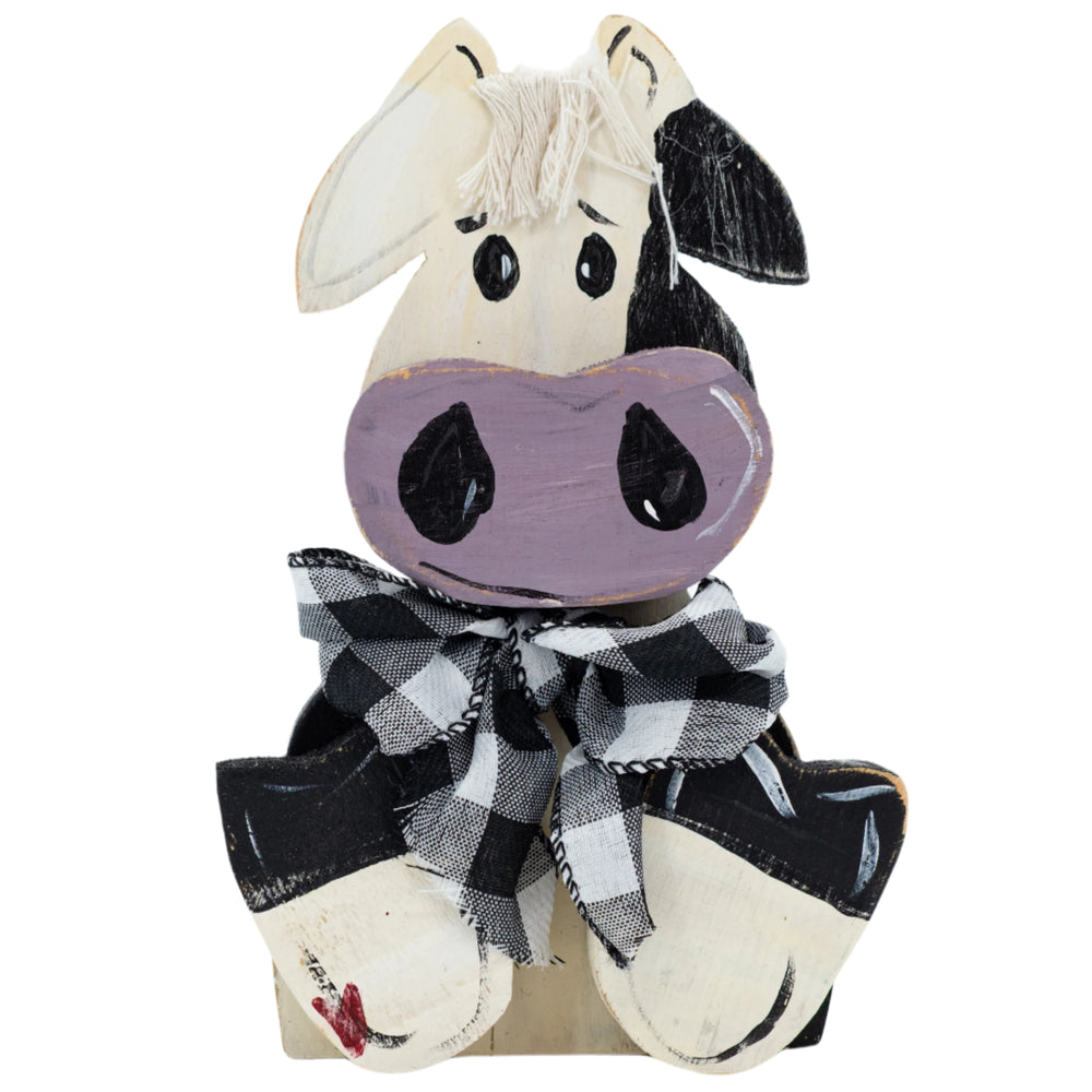 Wooden Farm Friends Bundle | Rustic Animal Decor Collection | The Painted Attic