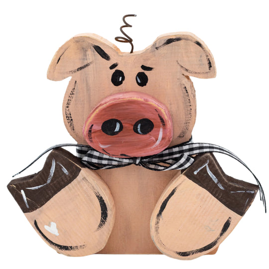 Wooden Farm Friends Bundle | Rustic Animal Decor Collection | The Painted Attic