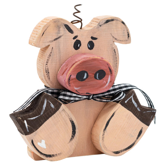 Wooden Farm Friends Bundle | Rustic Animal Decor Collection | The Painted Attic