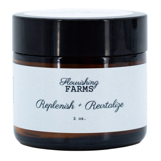 Replenish and Revitalize | Face Cream | 2 oz | Flourishing Farms