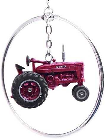 Red Tractor Wind Chime | Good Quality and Handmade Wind Chime | Tractor Lovers | Perfect Gift for a Farmer You Love | Yard Decor | Shipping Included